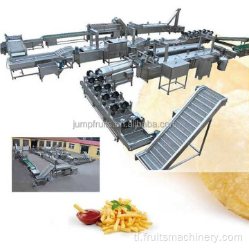 Awtomatikong Frozen Potato Chips Production Line